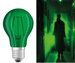 Zielona ŻARÓWKA LED 220V 5W E27 Halloween