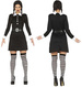 Kostium Strój Sukienka WEDNESDAY Addams 42/44