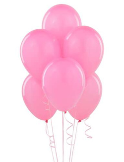 Balony pastelowe 12 cali, 100 szt., różowy