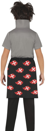 Kostium Strój Czarny NINJA Wojownik Anime 7-9 lat