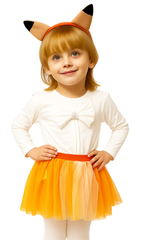 Zestaw Kostium LISEK Lis Opaska Spódniczka Tutu