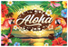 Ścianka do Zdjęć ALOHA Tło Hawajskie 220x150cm