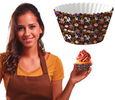 Papilotki Foremki Muffiny MAŁE POTWORK 50szt.