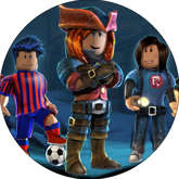 Opłatek tortowy 29 cm, Roblox 1 szt.