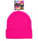 Czapka Różowa Neonowa Beanie Lata 80 Disco