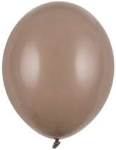 Balony St. 12cm (5") Pastel Brązowe, 25szt.