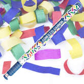 Tuba z konfetti, mix, 80cm 1 szt.