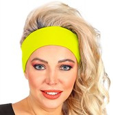 OPASKA Na Głowę Neonowa ŻÓŁA Disco