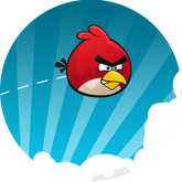 Opłatek tortowy 14 cm, Angry Birds 1 szt.