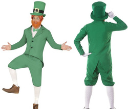 Kostium Strój Skrzat Leprechaun Św. Patryk, L