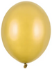 Balony St. 23cm (10") Metallic Gold 100szt.