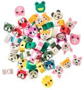 Koraliki Polimerowe Kolorowe Zwierzątka, 1cm 48szt
