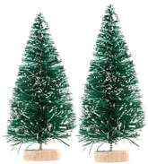 Choinki Dekoracyjne Zielone Ozdobne 8cm 2szt.