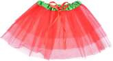 Świąteczna Spódniczka Tutu Czerwona, 1 szt.