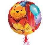 Balon foliowy 18" CIR - "Pooh Party", 1 szt.