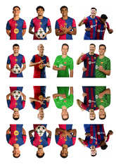 Figurki na babeczki, FC Barcelona 1 kpl.