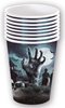 Kubeczki Papierowe CMENTARZ Halloween 240ml 6szt.