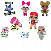 Rekwizyty do zdjęć LOL SURPRISE, 8 szt.