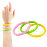 Bransoletki Neonowe Kolorowe Disco Lata 80 3szt.