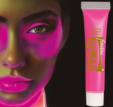 Farba Farbka do Malowania Twarzy Neonowa RÓŻOWA