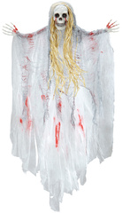 Dekoracja Wisząca Krwawy DUCH Zjawa Biała Dama 90c