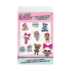 Rekwizyty do zdjęć LOL SURPRISE, 8 szt.