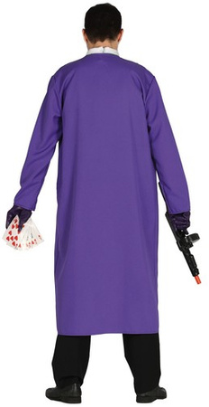 Strój Kostium Joker Zabójca Gangster Halloween M
