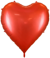 Balon foliowy Serce XXL Czerwony 136x129cm