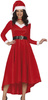 Strój Kostium Sukienka Mikołajka PANI MIKOŁAJOWA M