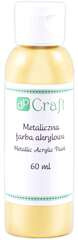 Metaliczna FARBA Akrylowa ZŁOTA 60ml