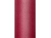 Tiul gładki, bordo, 15cm x 9m, 1szt.