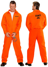 Strój Kostium Skazaniec WIĘZIEŃ Skazany, L