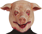 Maska Lateksowa Zakrwawiona ŚWINIA Halloween