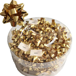 Rozety przyklejane 3 cm, złote 50 szt. 1 op.