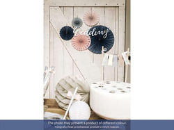 Baner Wedding, złoty, 16,5x45 cm, 1 szt.