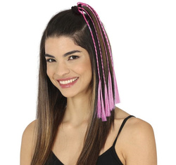 WAROCZYKI Pasemka do Włosów FUKSJA 35cm 3szt.