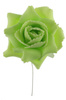 Róża na łodydze, zielona 4 szt.