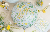 Balon Foliowy Okrągły IHS Komunia Święta 45cm
