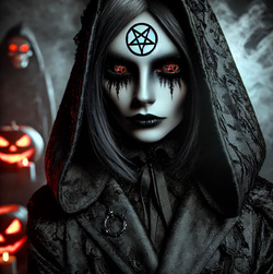 Soczewki 3 miesięczne, PENTAGRAM Czerwone
