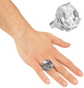 Diamentowy PIERŚCIONEK Pierścień Sygnet Disco