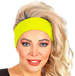 OPASKA Na Głowę Neonowa ŻÓŁA Disco