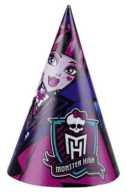 Czapeczki Monster High 2, 6 szt.