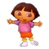 Balon Foliowy DORA Dziewczynka Bajka 97x75cm