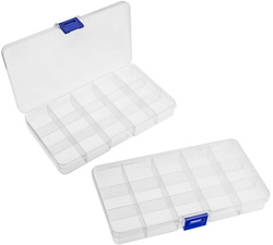 Organizer z Przegródkami Pudełko 18x10x2,3cm