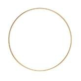 Koło metalowe 15 cm , złote , 1 szt.