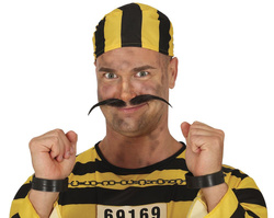 Czarne kajdanki, 1 szt.