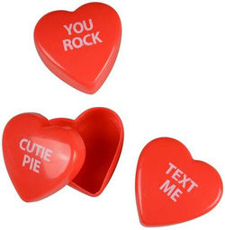 Czerwone Pudełeczka SERCA Niespodzianki 3szt.