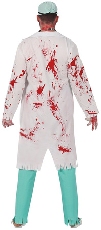 Strój Kostium Doktor LEKARZ Zombie Halloween XL