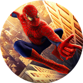 Opłatek tortowy 29 cm, Spiderman 1 szt.