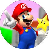 Opłatek tortowy 20 cm, Super Mario 1 szt.